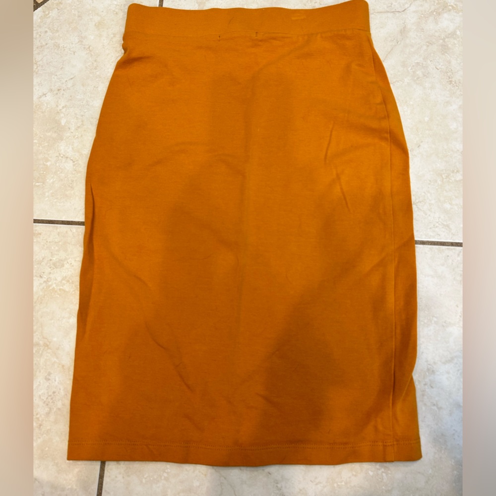 Cute Yellow Pencil Skirt